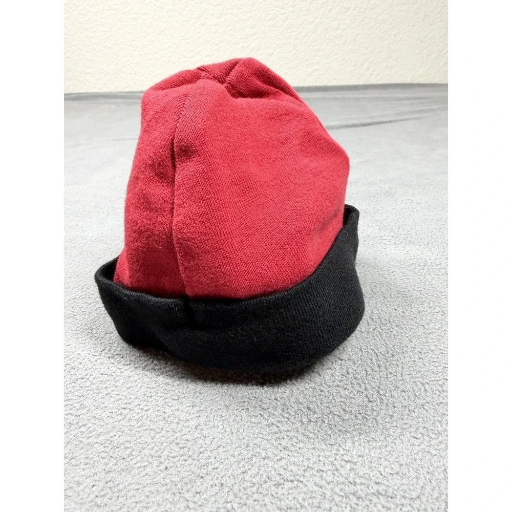 Jordan Baby‎ Beanie Hat 6-12 Months Red Black Knit Fleece Unisex Infant Jumpman